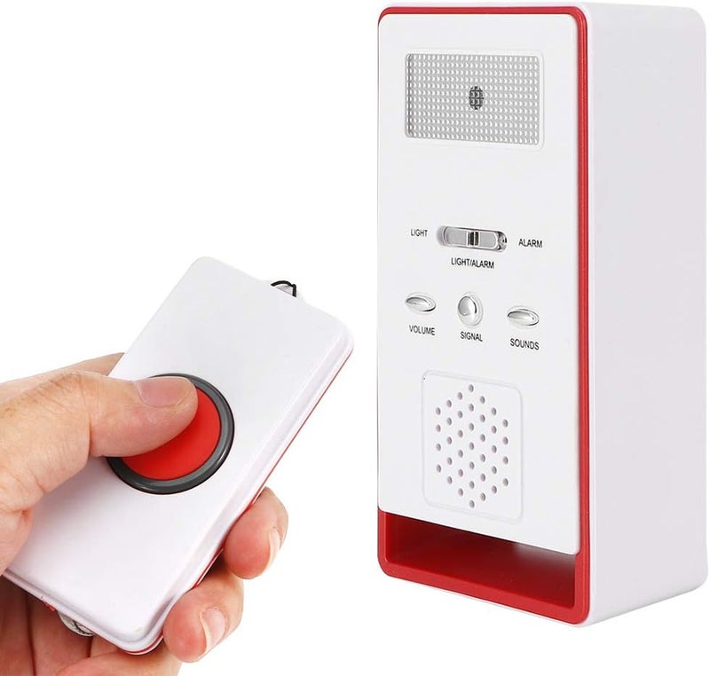 klarako Wireless Call Bell, Remote Wireless Caregiver, Pager Kit Intercom Call Button for Pregnant Elderly Patients Disabled - Image 5