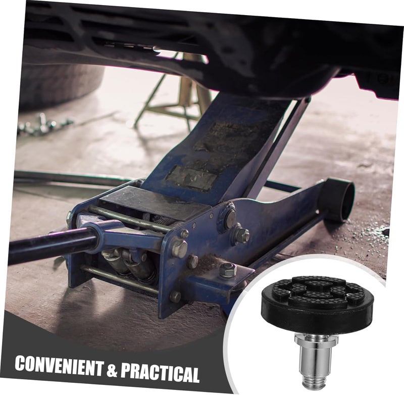 Toddmomy Portable Car Lift Rubber Pad Tray Easy Installation - Stabilizer Jack Stand Pad for Compatible with Various Models Support for Vehicle - Image 3