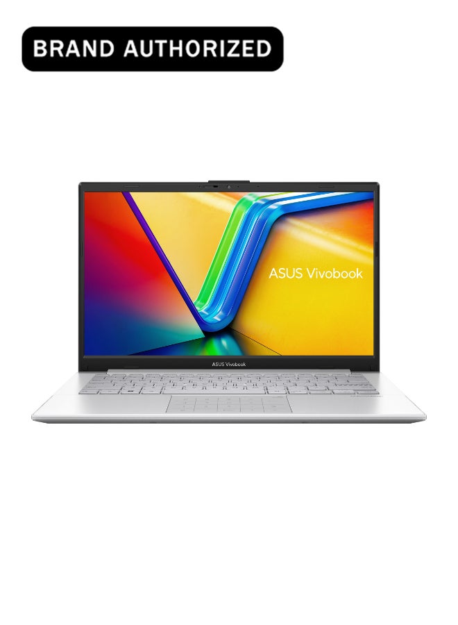 Vivobook Go 14 Intel Core i3-N305 Processor, 8 GB RAM, 256 GB SSD, 14" FHD Display, Windows 11 Home, Silver, 1 Year warranty | E1404GA-NK039W Silver