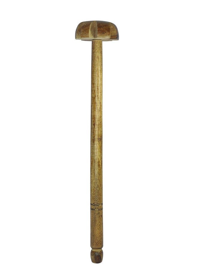 made in india Radha Rani Arts Wooden Handicrafted Whisk Beater All puja use and kichen use - Image 3