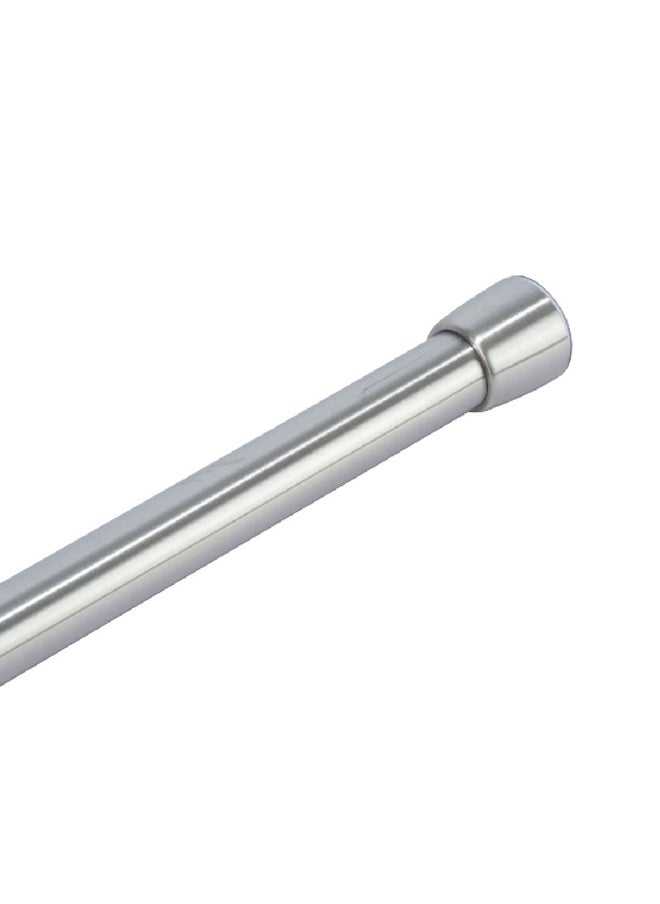 InterDesign - Stainless Steel Forma Shower Curtain Rod Chrome 127-221 cm 78670ES - Image 1