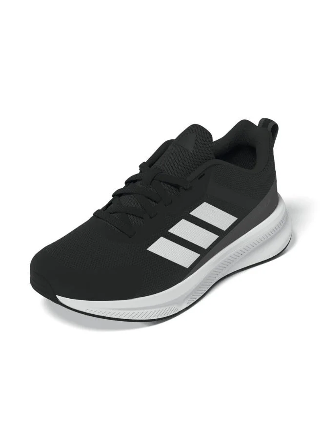 adidas أحذية رياضية فورتارون . جي يو للأطفال باللون الأسود