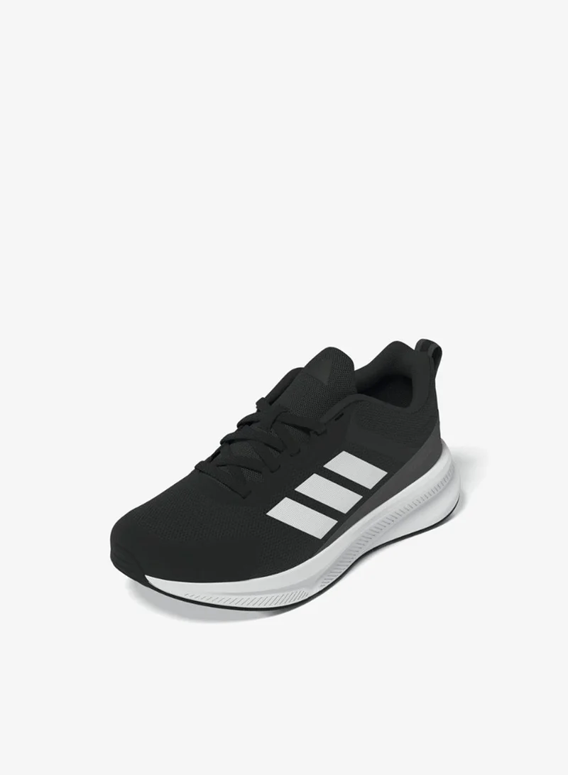 adidas أحذية رياضية فورتارون . جي يو للأطفال باللون الأسود