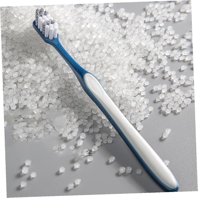 VALICLUD 8 Pack Hard Bristle Toothbrush for Men Large Head Manual Deep Clean Travel - Image 5