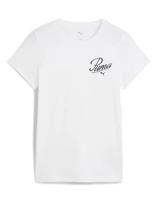 PUMA Essential Logo Script T-Shirt