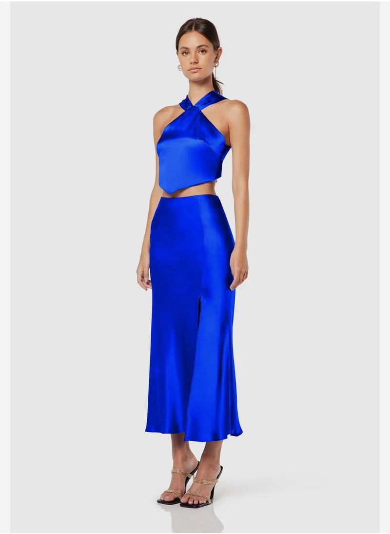 ELLIATT Halter Neck Cut Out Dress