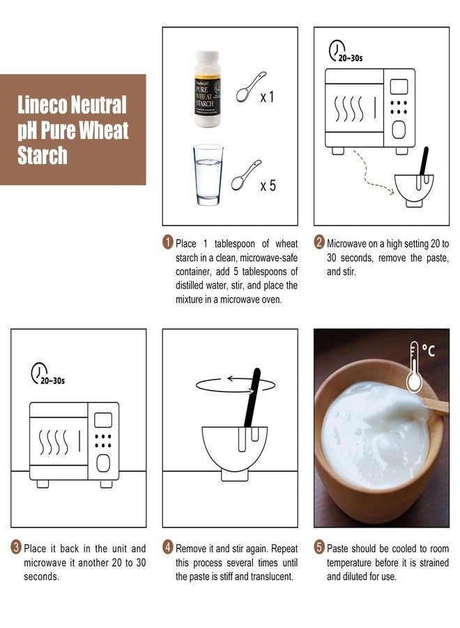 Lineco لاصق نشا القمح النقي من لاينكو 2 أونصة شفاف مخصص LIN-L615-1002 - Image 3
