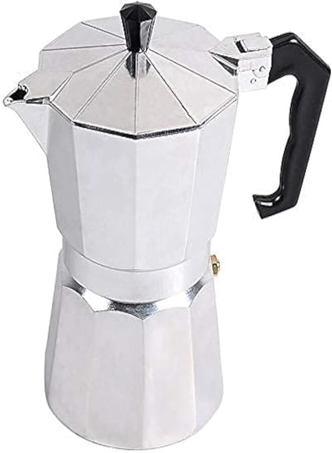 THW تهو® الومينيوم يتاليان يسبريسسو فيلتير كوففيي ماكير بيركولاتور فور 3 كوبس- موكا بوت يسبريسسو ماكير, 150 مل