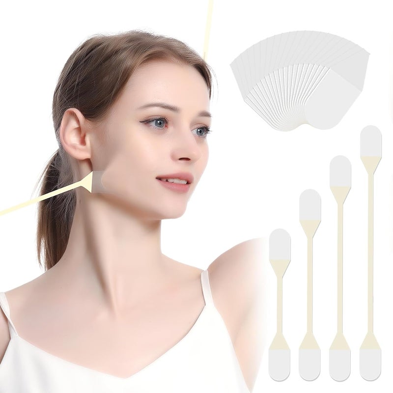 Face Lift Tapes Invisible Facial Lifting Stickers 4pcs bands 20pcs tapes Face Rescue Instant Correcting Strips AntiWrinkles Vface Lifting Facial Skin