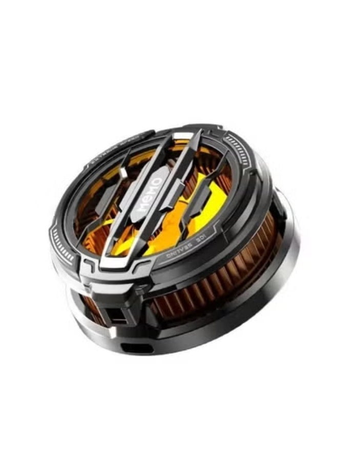 ميمو CX07 Smartphone Magnetic Cooler with 15W Fast Cooling Radiator Fan – Advanced Semiconductor Heatsink for iPhone & Android Devices – Ultra-Quiet, Powerful USB-Powered Mobile Cooler for Gaming, Streaming, and Extended Use – Compact & Portable Phone Cooler  - Image 1