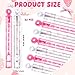 Rotatingpals 32 Pcs Pink Bow Bubble Wands Cute Bubbles Party Favors for Adult Summer Activity Birthday Party Goodie Bag Stuffers Gifts Wedding Supplies - Image 4