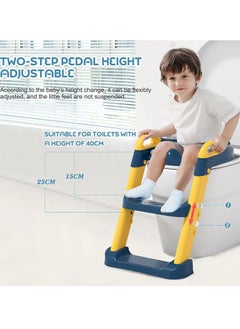 Gonice Potty Training Toilet Seat Toddler Kids Potty Training Seat with Adjustable Height  - Image 3