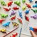 Kaemi 32 Pcs Dinosaur Erasers Desk Pets for Kids Classroom Prizes Fun Cool 3D Puzzle Animal Erasers Bulk Mini Pencil Eraser Pals Toys for Party Favors Treasure Box Goodie Bag Stuffers - Image 4