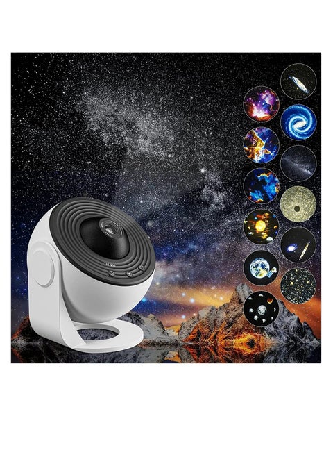 12-in-1 HD globe Milky Way starry sky projection lamp full of stars creative bedroom atmosphere light