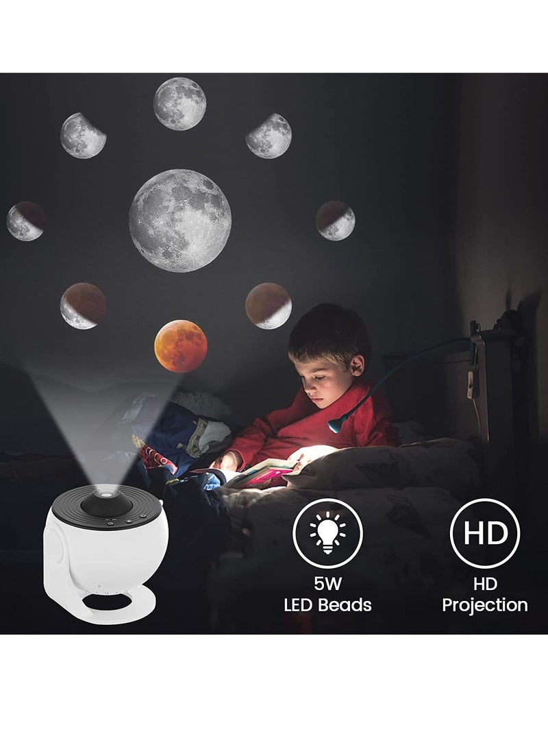 McDou 12-in-1 HD globe Milky Way starry sky projection lamp full of stars creative bedroom atmosphere light  - Image 2