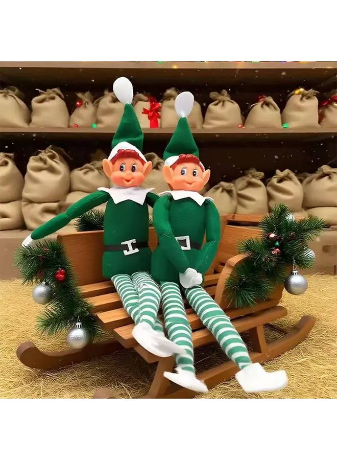 Beautiful Vintage Elf Doll Christmas Decor Indoor Outdoor Hanging Gift - Image 5