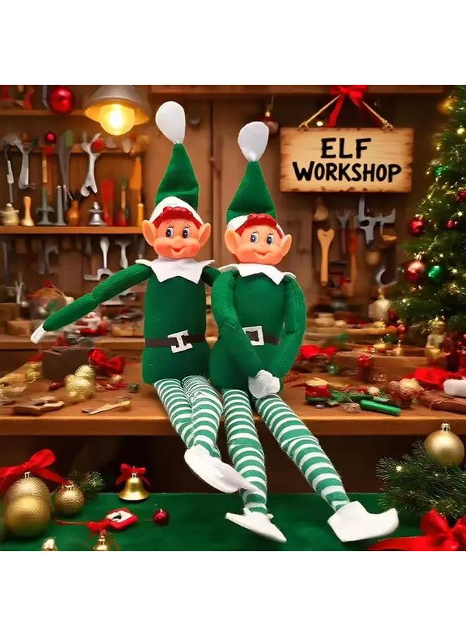 Beautiful Vintage Elf Doll Christmas Decor Indoor Outdoor Hanging Gift - Image 4