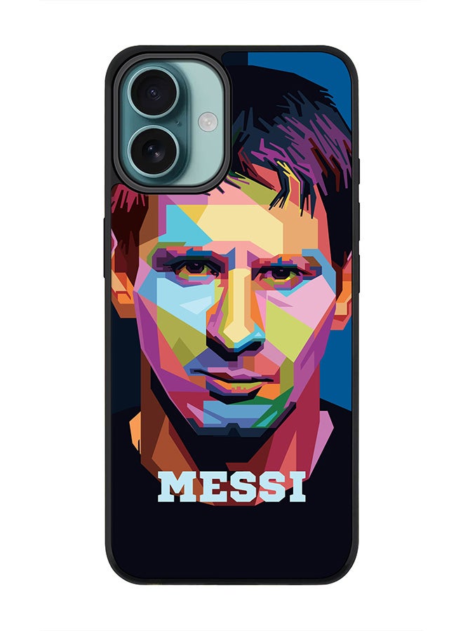 Stylizedd For iPhone 16 Plus Case [Compatible with MagSafe] Slim Magnetic cover Phone Case iPhone 16 Plus -Poly Messi - Image 1