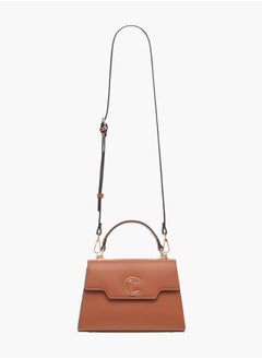 Le Confort Logo Embossed Satchel Bag with Adjustable Strap  - Image 2