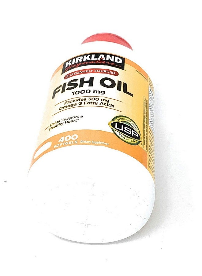 Kirkland Signature Fish Oil Concentrate With Omega3 Fatty Acids 800 Softgels 1000Mg  - Image 4