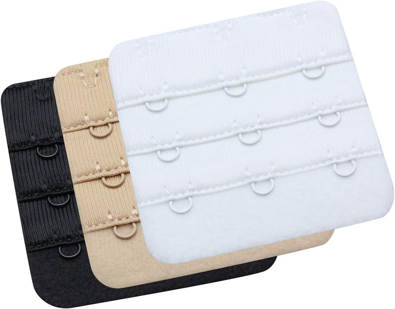 Wingslove Womens Bra Extender Bra Band Breathing room 3pcs-Pack Multi-size - Image 1