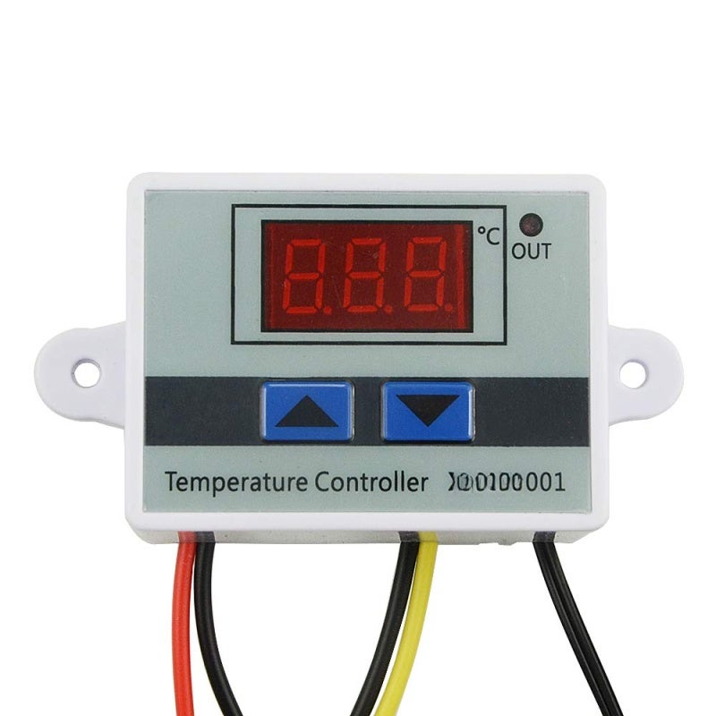 Digital Temperature Controller: 110-220V White - LED Display For Clear Readings, Dual Heating Cooling Modes, -50℃ To 110℃ Range, 1M Water-Resistant Sensor For Home Industrial Use - Image 3