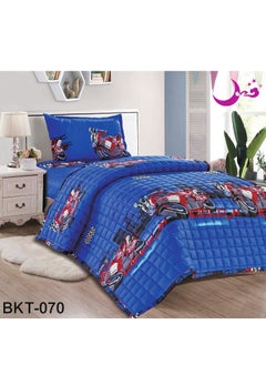 Moon 3 Piece Summer Childrens Quilt Set Microfiber 210x160 cm  - Image 1