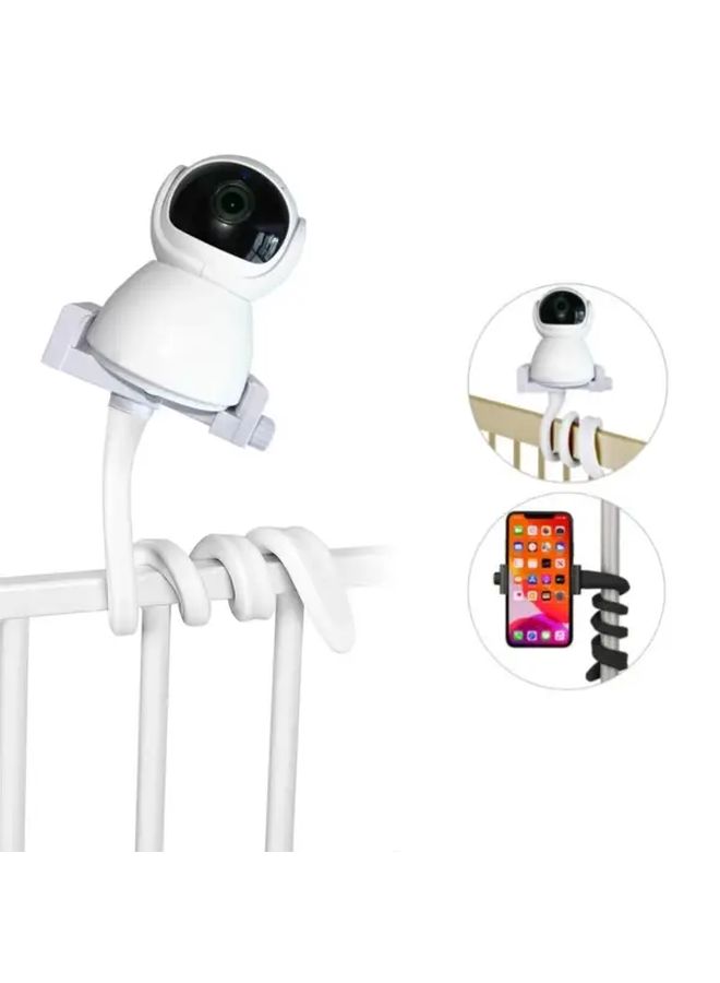 Black Adjustable 360 Degree Flexible Twistable Phone Camera Holder Mount 42cm Heavy Duty Arm - Image 2