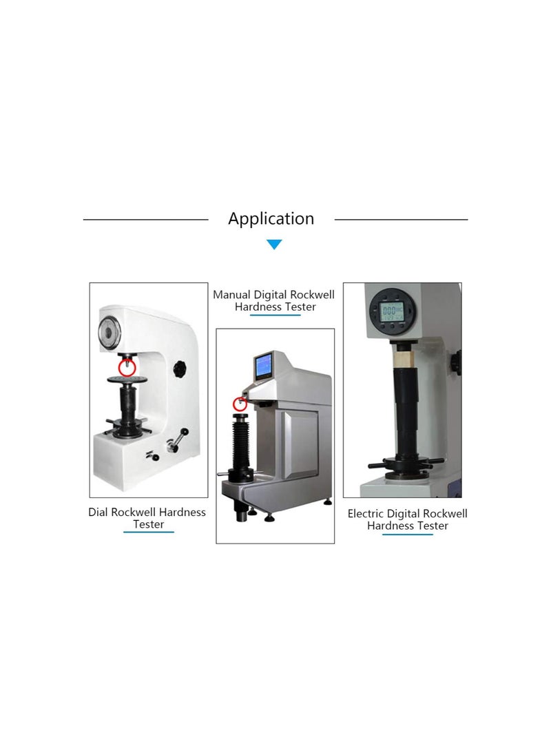 Diamond Indenter HRC-3 for Hardness Tester Diamond Indenter 120 Degree for Rockwell Hardness Tester