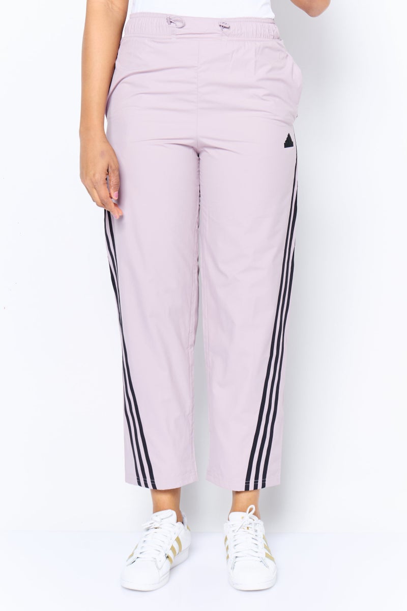 Adidas Women Sportswear Fit Training Track Pants, Purple  - Image 1