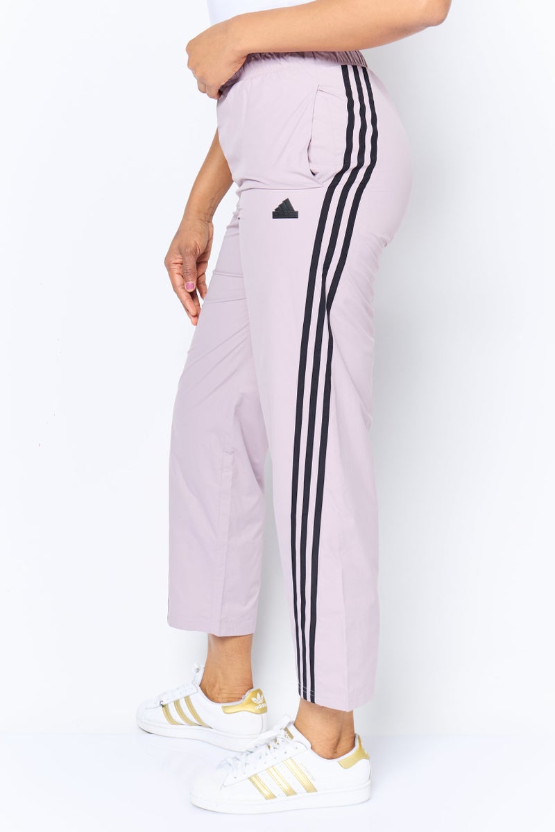 Adidas Women Sportswear Fit Training Track Pants, Purple  - Image 3