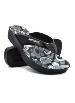 aerosoft AEROSOFT A0864 LADIES BLACK SLIPPERS  - Image 1