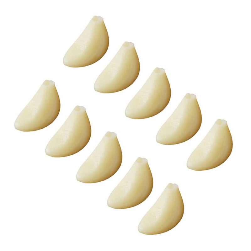 10Pcs Artificial Garlic Models Realistic Simulation Cloves Props Photography Decor - Image 2