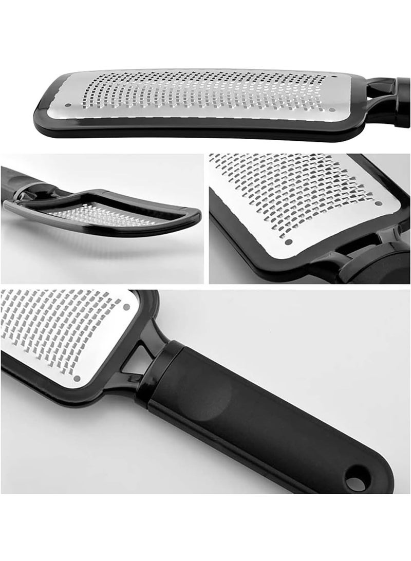 Stainless Steel Foot File, Foot Callus Remover, Dead Skin Remover, Foot File Foot Care Tools for Dead Skin, Hard Skin, Cracked Heels - Image 4