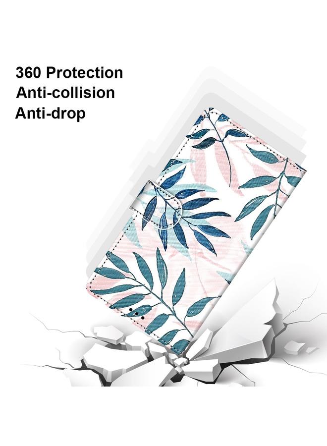 S-TOP Case For OPPO F17 Pro / A93 4G / Reno4 Lite / Reno4 F Coloured Drawing Cross Texture Horizontal Flip PU Leather Case with Holder & Card Slots & Wallet & Lanyard - Image 5