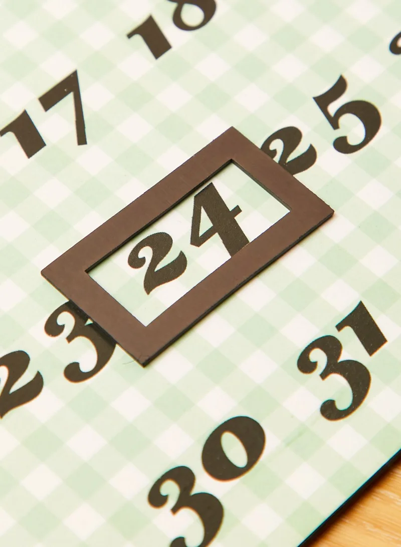 Premier Green Cupcake Magnetic Calendar