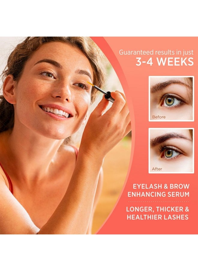 Natural Vine - Natural Vine Eyelash and Brow Growth Serum, Irritation Free Formula, Guaranteed Results in 3-4 Weeks for Longer, Thicker, and Fuller Eyelashes - Image 1