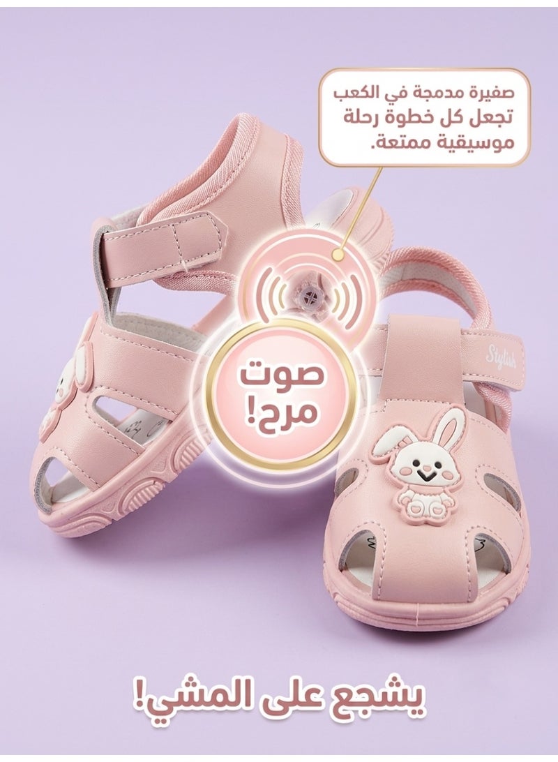 stylish Baby shoes with sound - Baby shoes with sound - Baby sandals with whistle | Sole with whistle, shoes and sandals that make noise for girls and boys, baby girl shoes and comfortable sandal slippers, baby shoes with sound in modern designs and suitable for children's gifts - Image 3