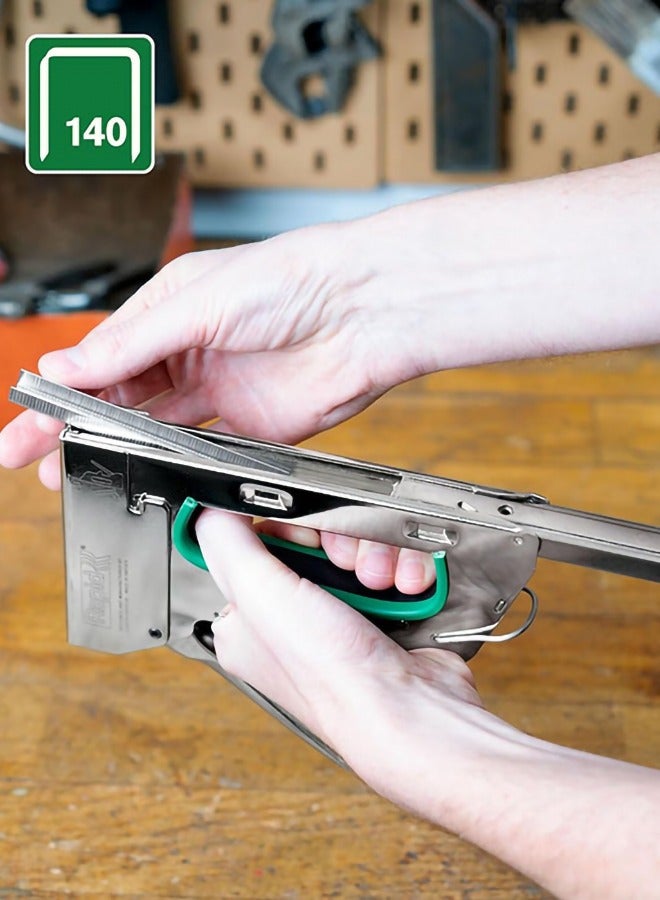 RAPID 11912311 Staples (flatwire), Leg Length 12 mm, No.140, 5000 Pieces, Galvanized - Image 4