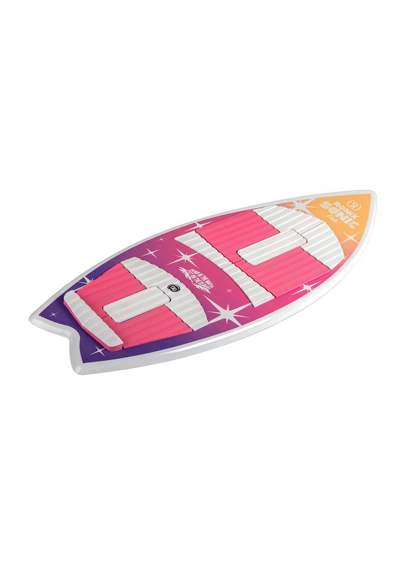 RONIX WAKESURF 2026 - Girl's Sonic - Fish - Pink Splash - Image 4