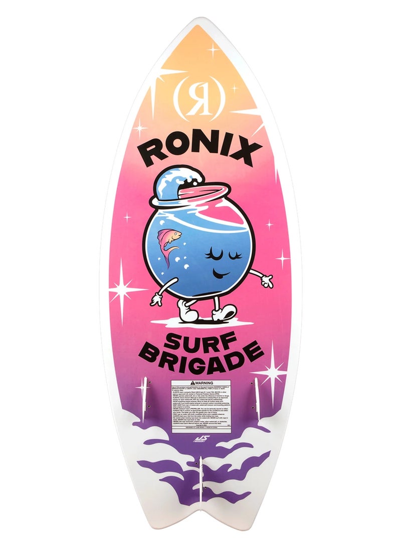 RONIX WAKESURF 2026 - Girl's Sonic - Fish - Pink Splash - Image 3