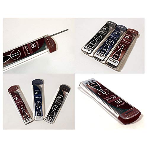 ibis 2B 1.8mm Art Mechanical Sketch Pencil Leads Set of 3 - Image 2
