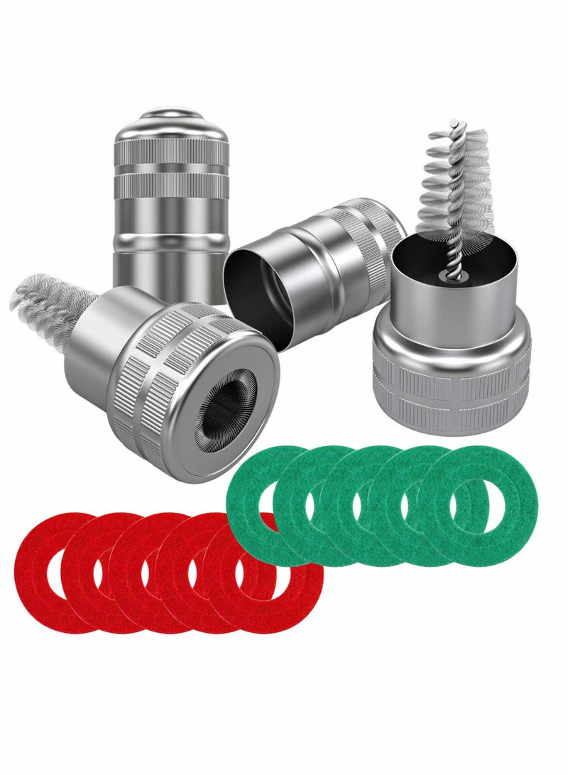 Zikra Battery Terminal Cleaning Brush and 12 Anti-Corrosion Washers Protector Fiber for Car Marine Boat - Image 1