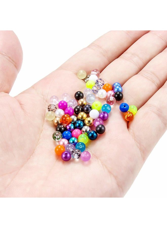 Ftovosyo 60PCS 16G Surgical Steel & Plastic Glow in The Dark Replacement Balls Body Jewelry Piercing Externally Threaded Barbell Parts - Image 4