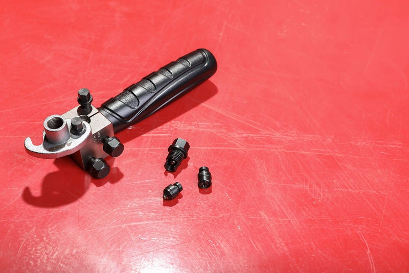 ARES 18025-3/16-Inch Double Flaring Tool - Includes Flaring Tool and Op1/Op2 Punch - Creates Double Flares on 3/16-Inch Steel, Nickel & Copper Tubing - Image 5