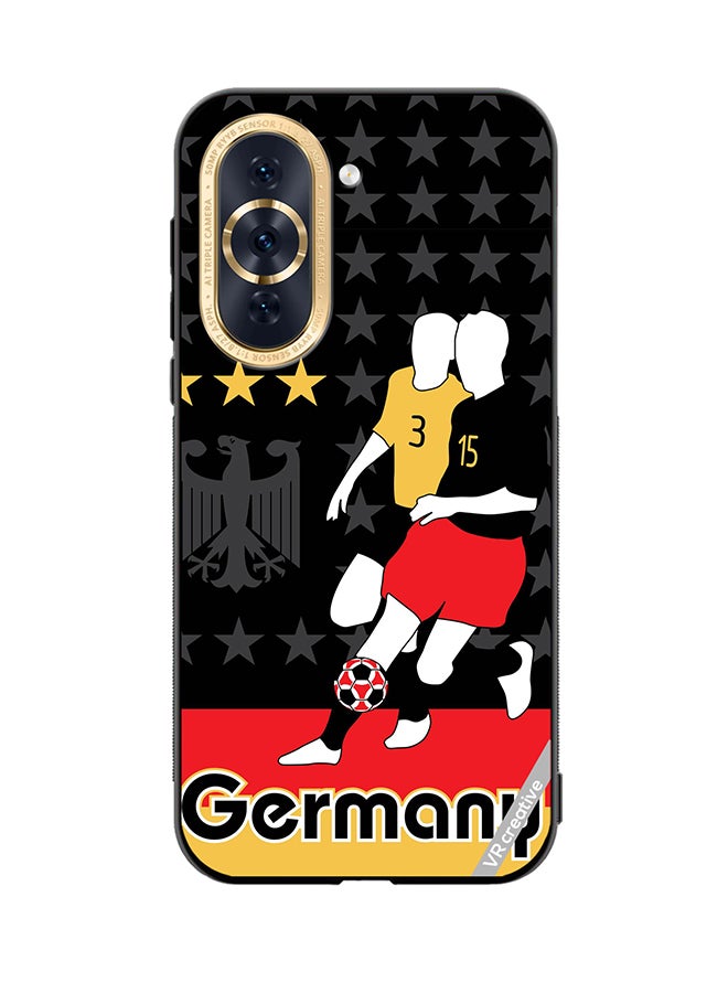 VR CREATIVE Protective Case Cover For Huawei Nova 10 Germany Football Soccer Players Design Multicolour - Image 1