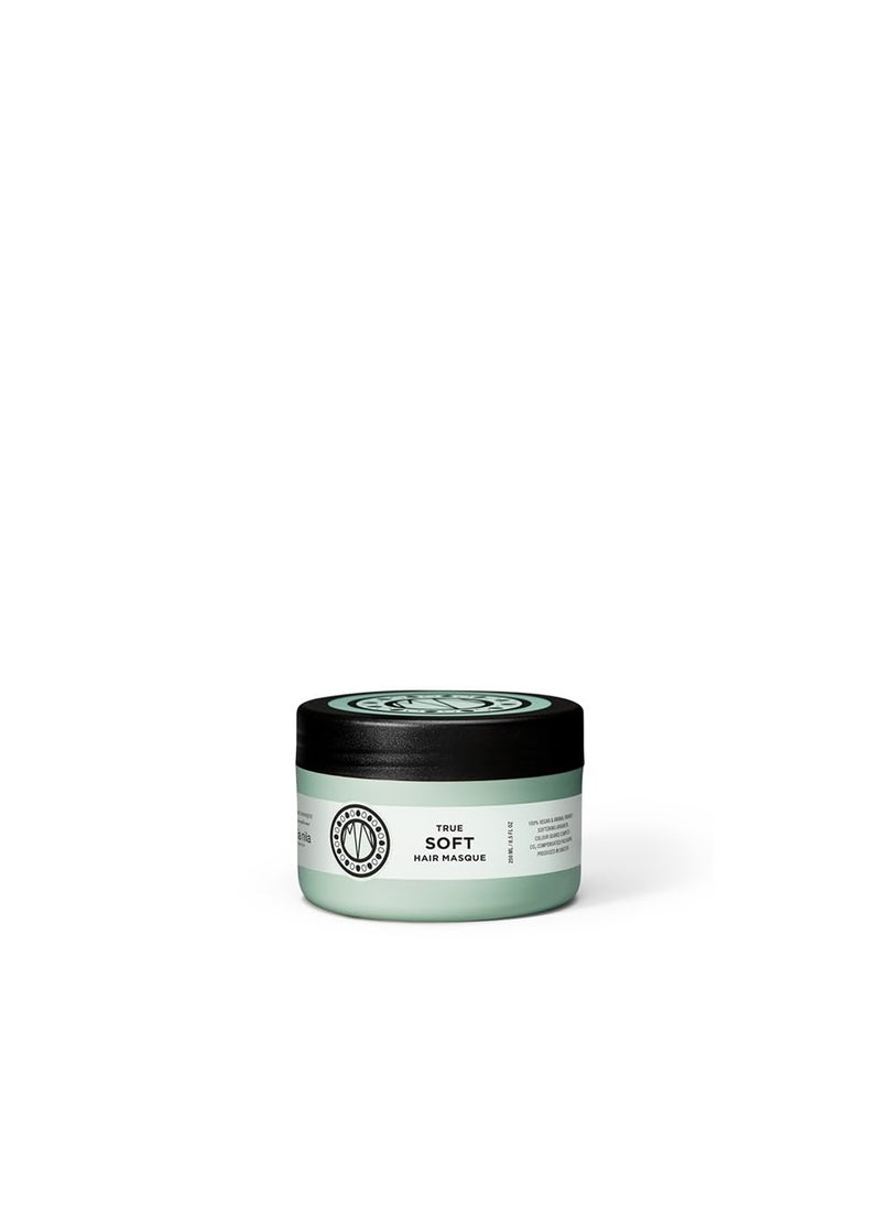 Maria Nila - Maria Nila True Soft, Hair Mask 8.5 Fl Oz, For Dry Hair, Argan Oil Remoisturises & Reduces Frizz, 100% Vegan & Sulfate/Paraben free - Image 1