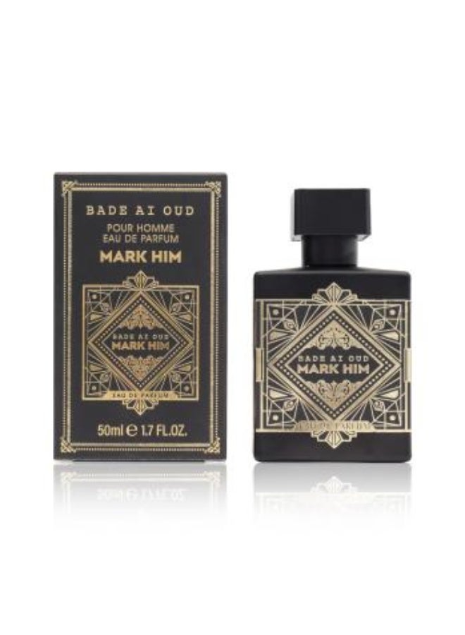 MARK HIM BADE AI OUD POUR HOMMEEAU DE PARFUM 50ML - Image 1