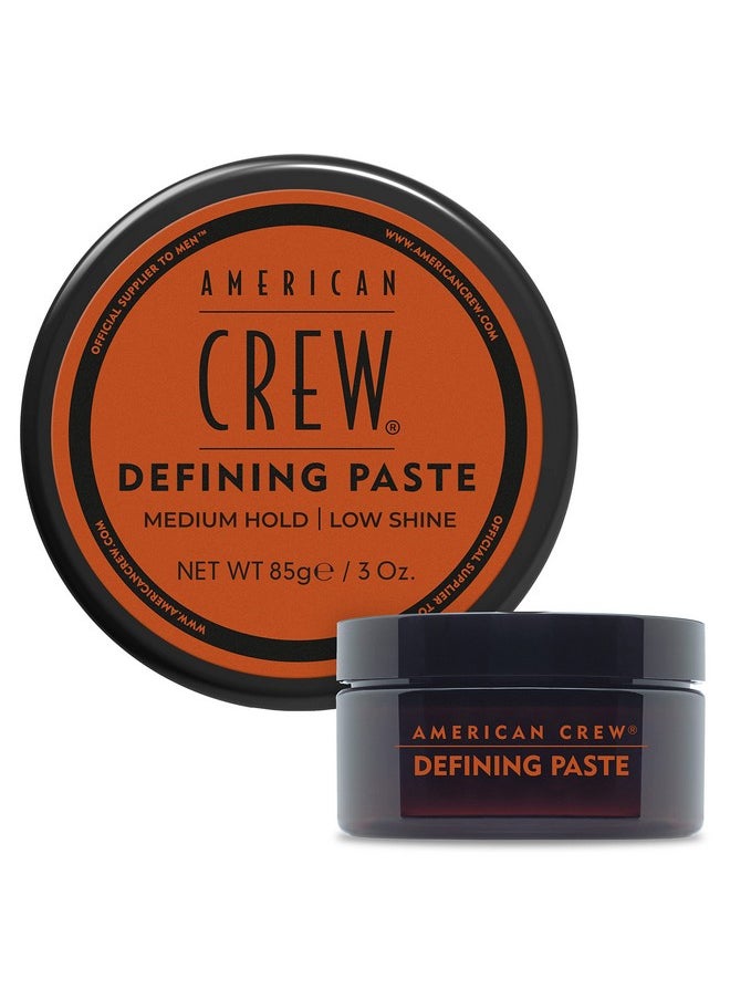 AMERICAN CREW Men'S Hair Defining Paste (Old Version) Medium Hold Hair Gel With Low Shine 3 Oz (Pack Of 1)  - Image 2