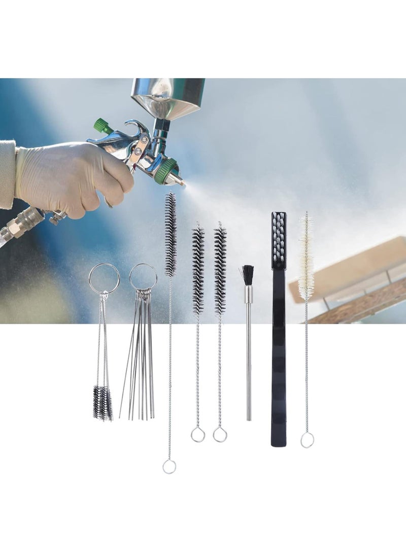 GGOOT Airbrush Parts  Cleaning Kit Hardware Accessory Hand Tool Airbrush Parts 21PCs Set Portable for Spray Tools  - Image 3